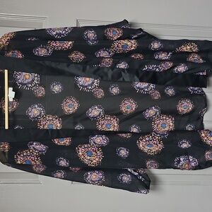 Mudd Kimono One Size Fits Most Multicolored